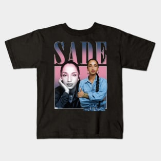 Vintage Sade Adu 80s 90s Style Kids T-Shirt